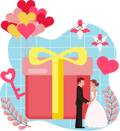 Wedding Ceremony  Illustration