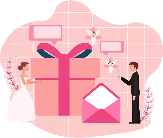 Wedding Ceremony  Illustration