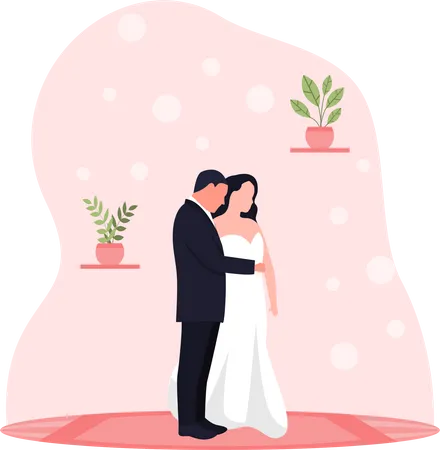 Wedding Ceremony  Illustration