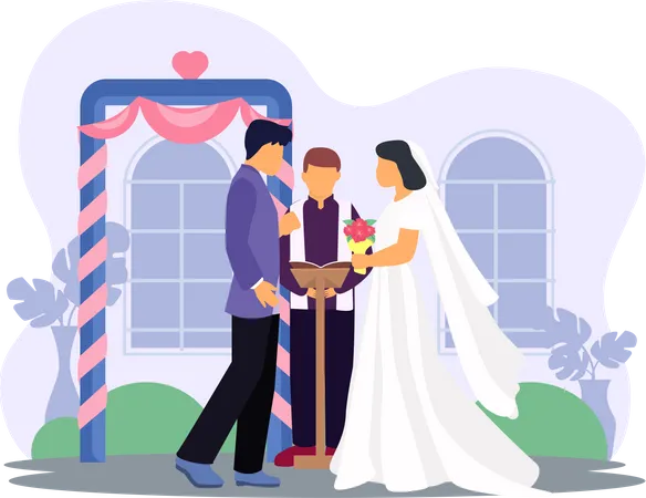 Wedding Day  Illustration