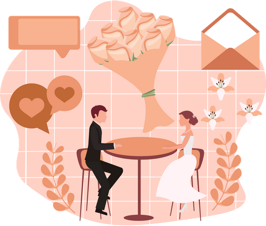 Wedding Day Illustration