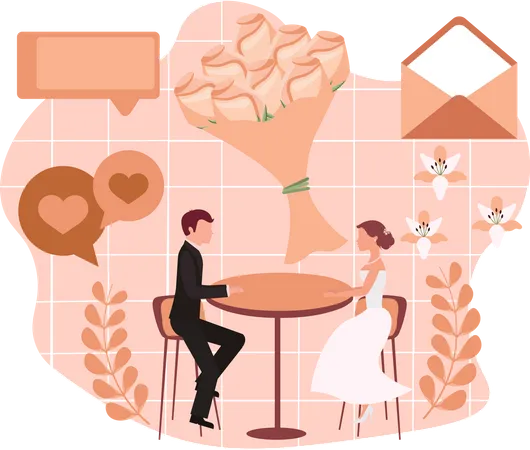 Wedding Day Illustration
