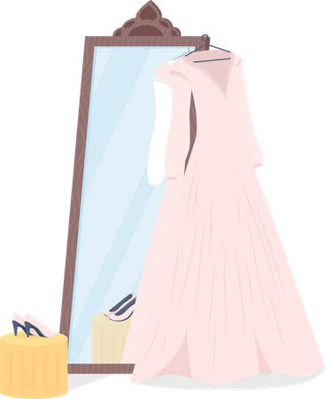 Wedding dress Illustration