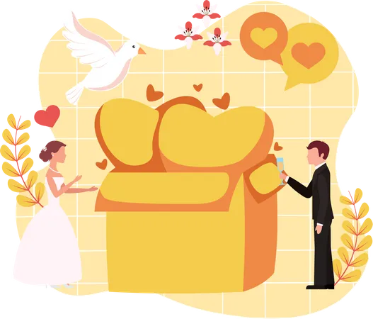Wedding Gift Illustration