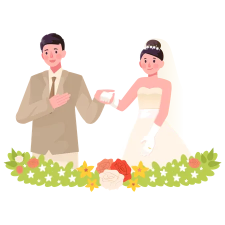 Wedding Marriage Illustration
