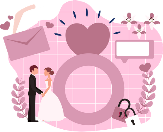 Wedding Ring  Illustration