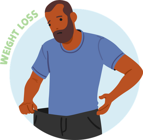 Weight Loss  Illustration