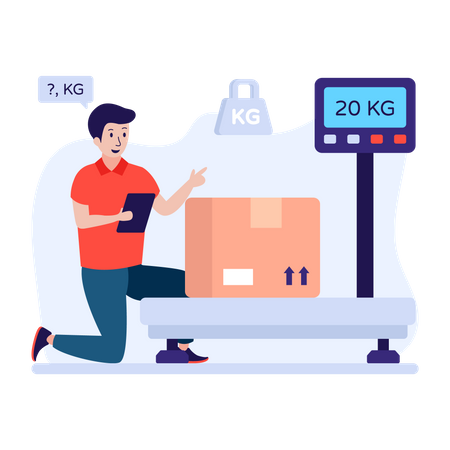 Weight Scale  Illustration