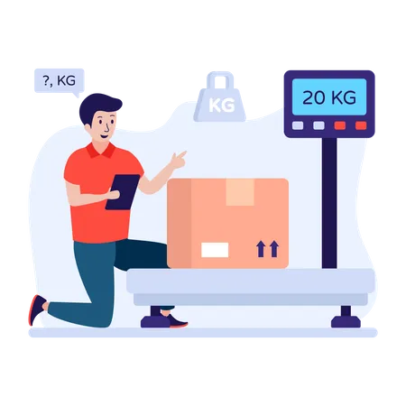 Weight Scale  Illustration