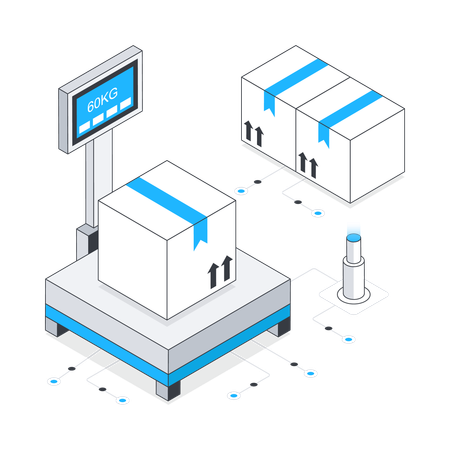 Weight Scale  Illustration