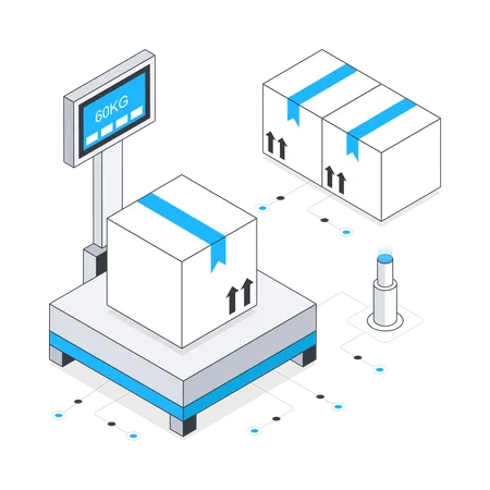 Weight Scale  Illustration