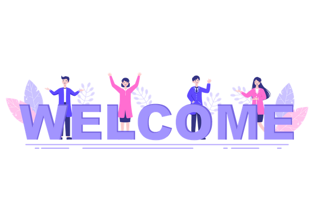 Welcome  Illustration