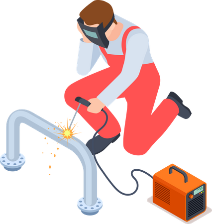 Welder Illustration