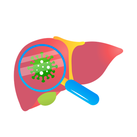 Welt-Hepatitis-Tag  Illustration