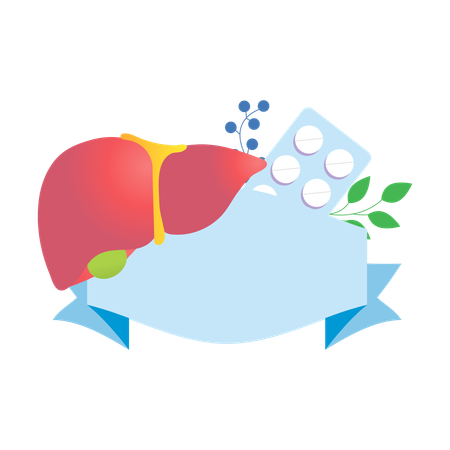 Welt-Hepatitis-Tag  Illustration