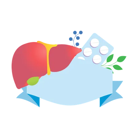 Welt-Hepatitis-Tag  Illustration