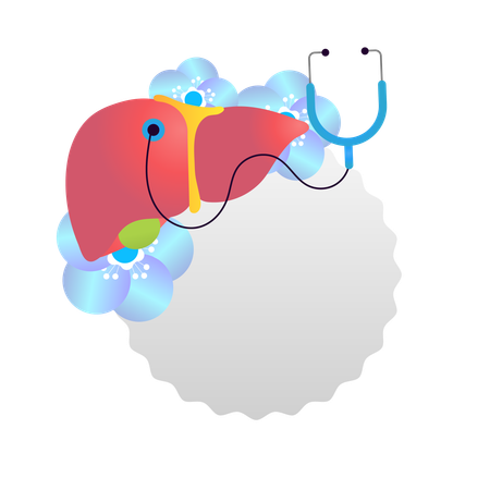 Welt-Hepatitis-Tag  Illustration