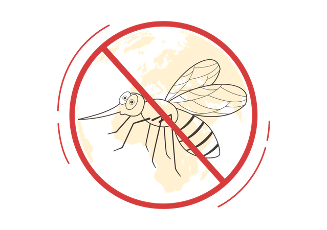 Welt-Malaria-Tag  Illustration