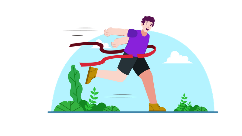 Weltlauftag  Illustration