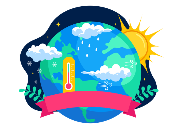 Welttag der Meteorologie  Illustration