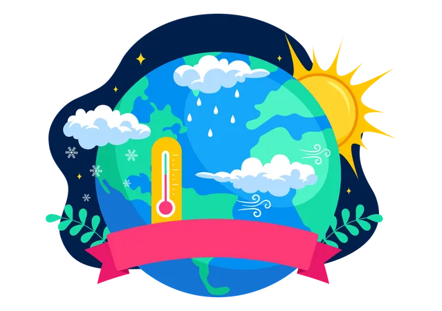 Welttag der Meteorologie  Illustration