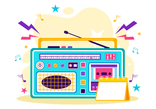 Weltradiotag  Illustration