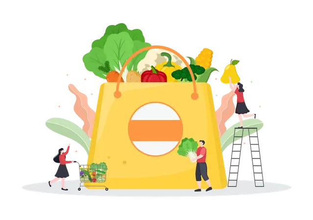 Weltvegetariertag  Illustration