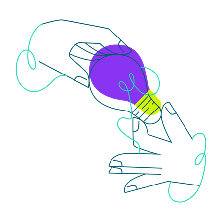 Werbeidee  Illustration