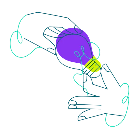 Werbeidee  Illustration