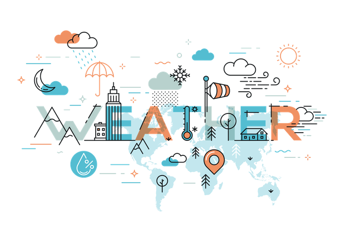 Wetter  Illustration
