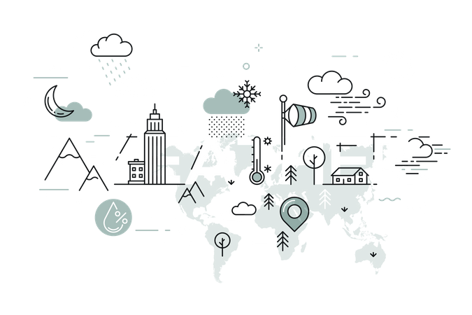 Wetter  Illustration