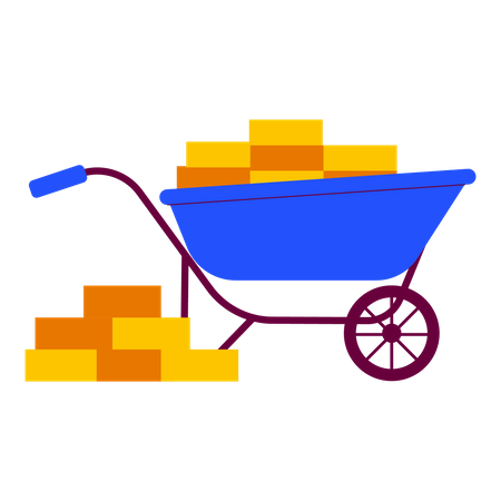 Wheelbarrow  Illustration