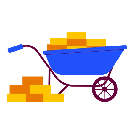 Wheelbarrow  Illustration