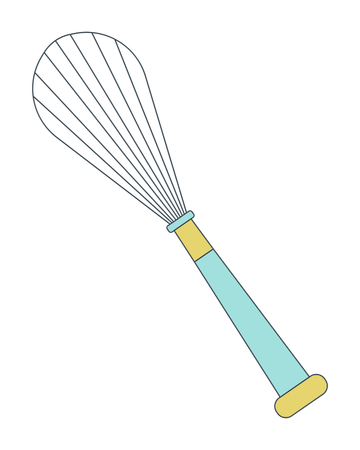 Whipping whisk  Illustration
