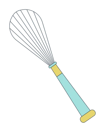 Whipping whisk  Illustration