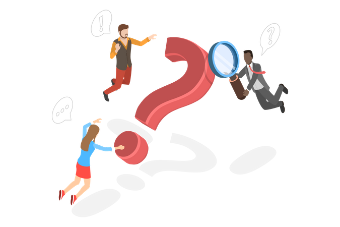 Why Question and FAQ  Illustration
