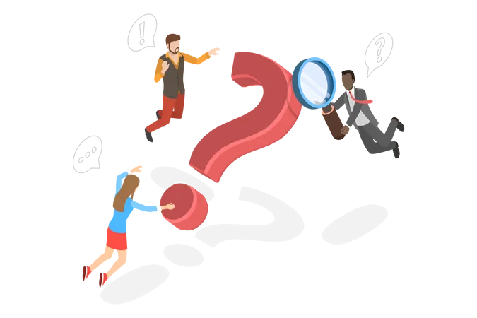 Why Question and FAQ  Illustration