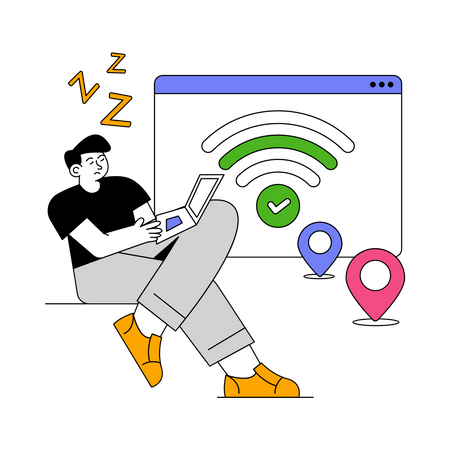 Wi Fi Connection  Illustration
