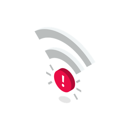 Wi-Fi non protégé  Illustration