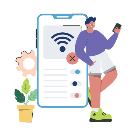 Wifi Configuration  Illustration