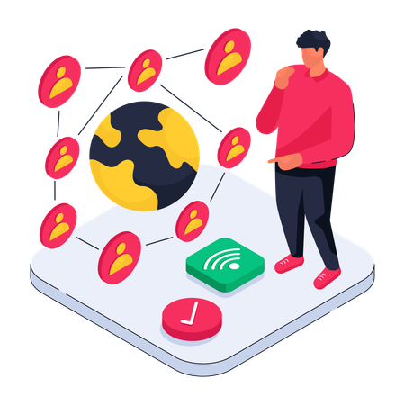 Wifi Connection  Illustration