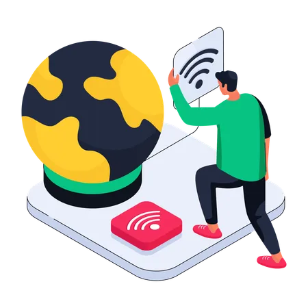 Wifi Signal  Illustration
