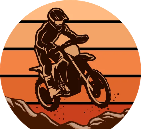 Wild rider  Illustration