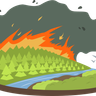 illustrations of wildfire