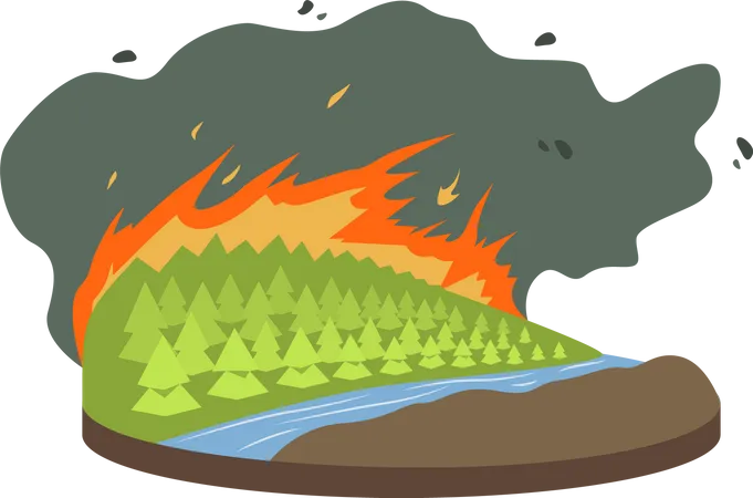 Wildfire  Illustration