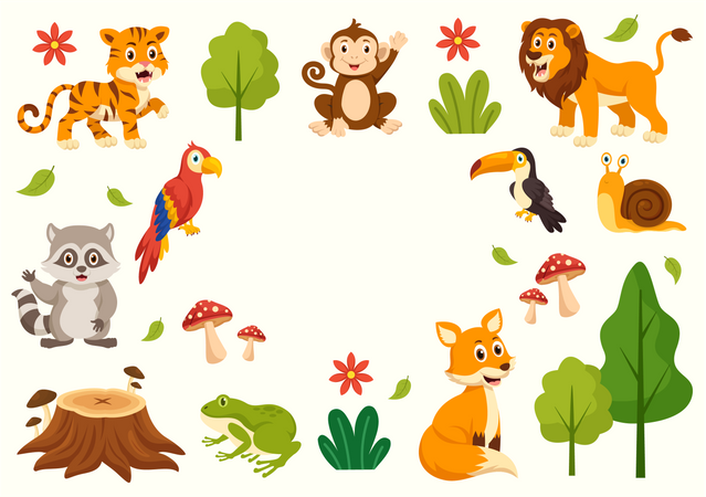 Wildlife Protection  Illustration