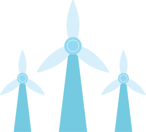 Wind energy  Illustration