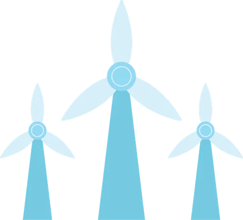 Wind energy  Illustration