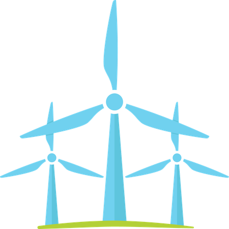 Wind power  Illustration