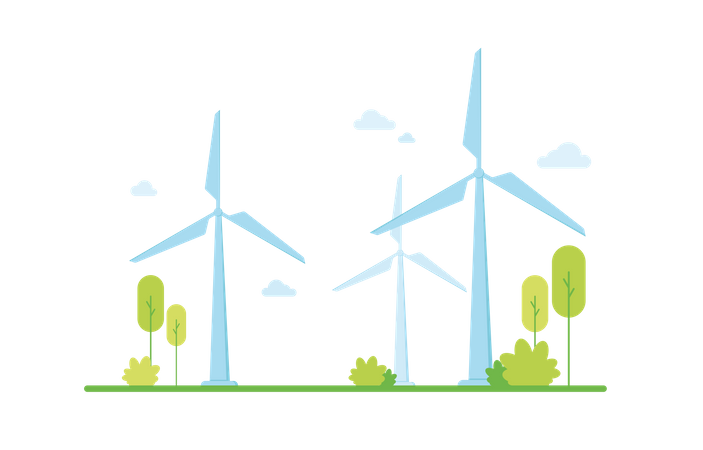 Windmill  Illustration